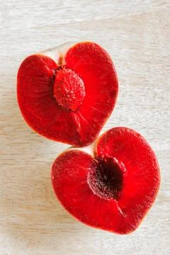 Watermelon Plums Stock Photos