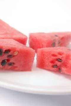 Watermelon portion Foto stock