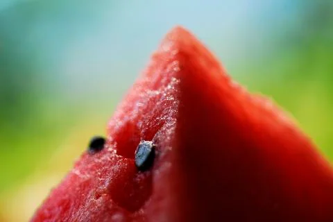 Watermelon pyramid Foto stock