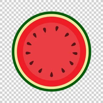 Watermelon, refreshing, summer fruit, cooling off the heat イラスト素材