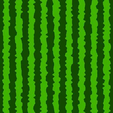 Watermelon seamless pattern. Green stripes on watermelon background for fabri Illustrazione stock