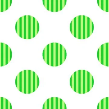 Watermelon seamless pattern, vector background Stock Illustration