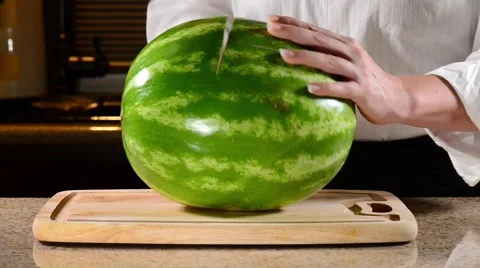 Watermelon Single Slice 1.mp4 Stock Footage 40731783