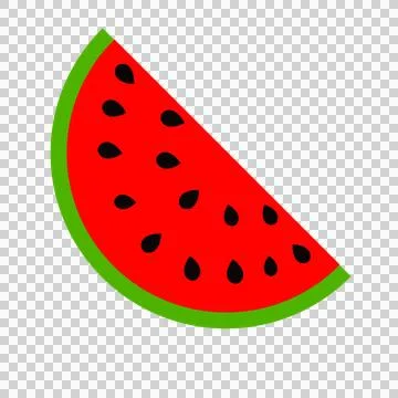 Watermelon Slice Stock Illustration