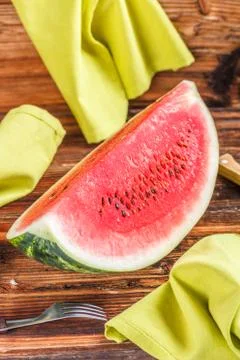 Watermelon slice Stock Photos