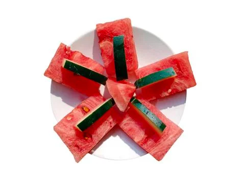 WATERMELON SLICE Stock Photos