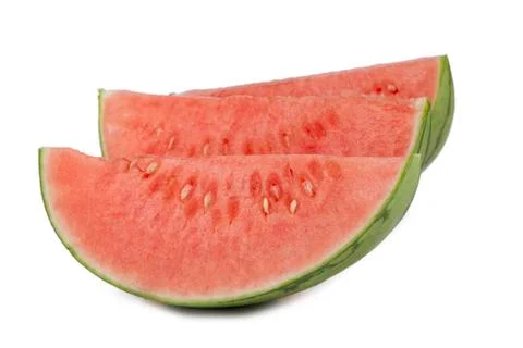 Watermelon slices Stock Photos
