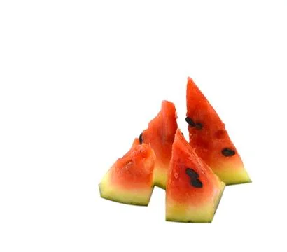Watermelon slices Foto stock