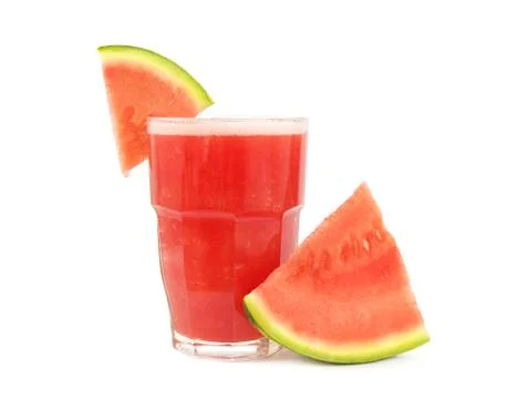 Watermelon smoothie Stock Photos