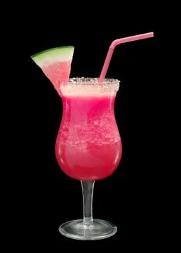 Watermelon smoothie Stock Photos