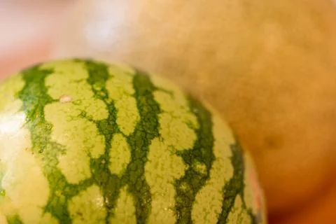 Watermelon Stripes Stock Photos