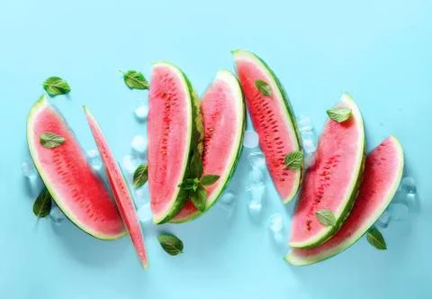 Watermelon summer concept Stock Photos