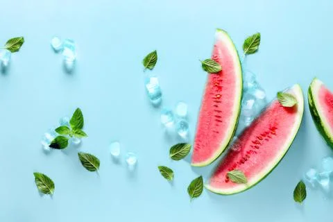 Watermelon summer concept Stock Photos