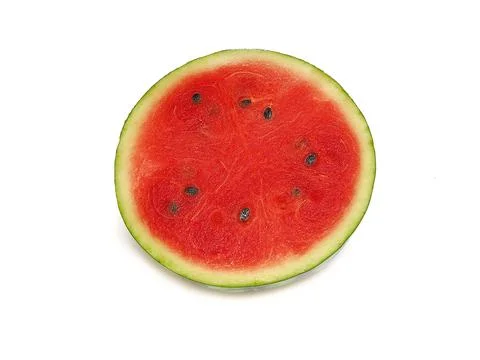 Watermelon top view Stock Photos