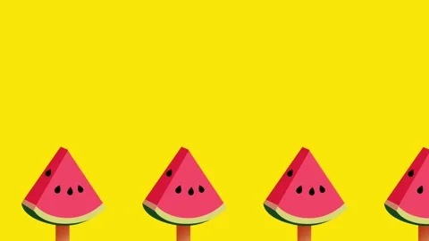 Watermelon Trees Parade Stock Footage 335630744