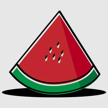 Watermelon vector illustration design Stock Illustration