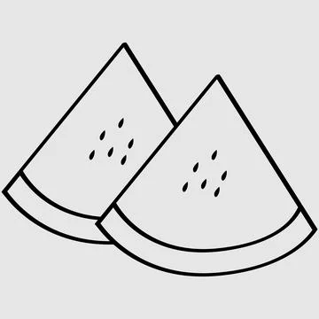 Watermelon vector illustration design Stock Illustration