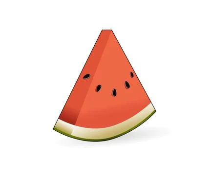 Watermelon vector illustration Stock Illustration