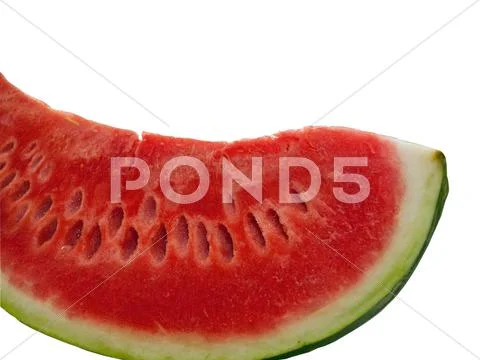 Watermelon on white background Stock Photos