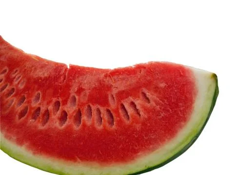 Watermelon on white background Stock Photos