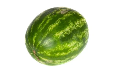 Watermelon on white background Stock Photos