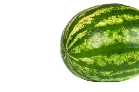 Watermelon on white background Stock Photos