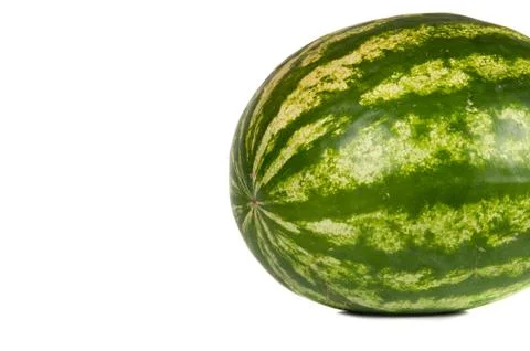 Watermelon on white background Stock Photos
