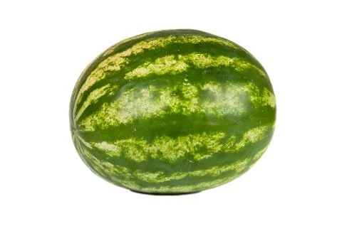 Watermelon on white background Stock Photos
