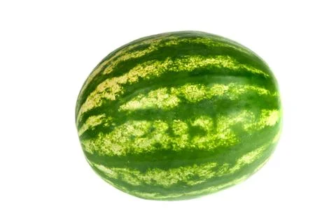 Watermelon on white background Stock Photos