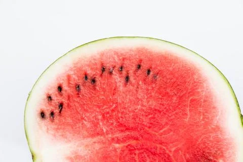 Watermelon on white background Stock Photos