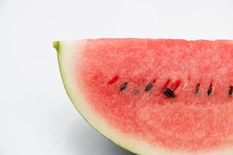Watermelon on white background Foto stock