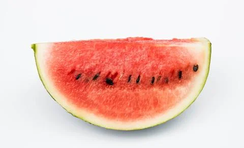 Watermelon on white background Stock Photos