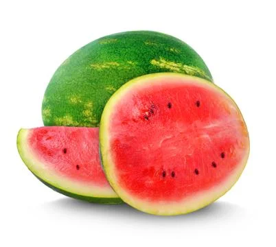 Watermelon on white background Foto stock
