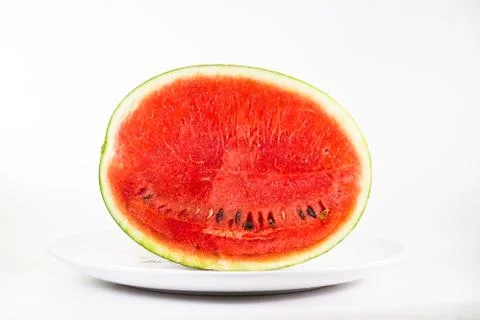 Watermelon on white background Foto stock