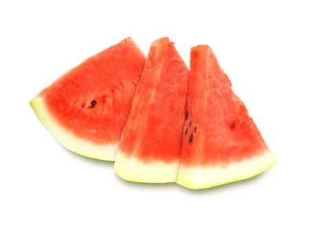 Watermelon on white background Foto stock