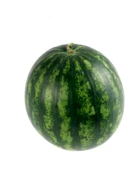 Watermelon on white background Stock Photos