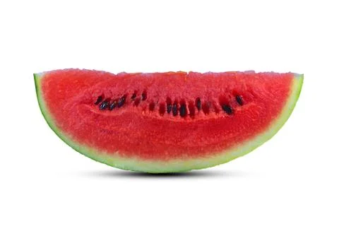 Watermelon on white background Stock Photos