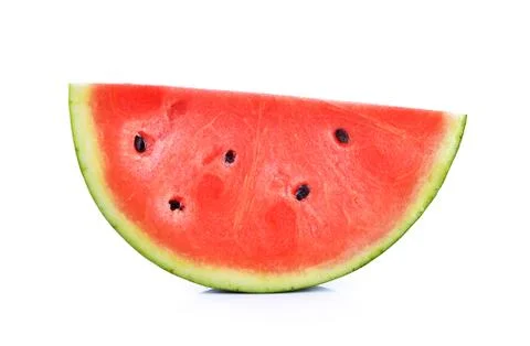 Watermelon on white background Stock Photos