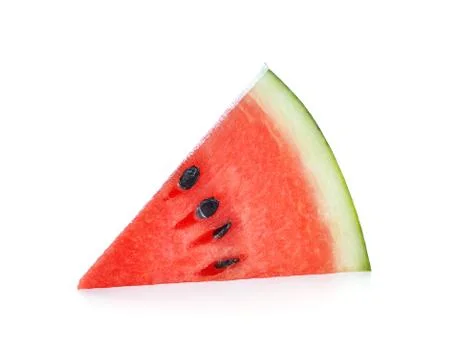 Watermelon on white background Stock Photos