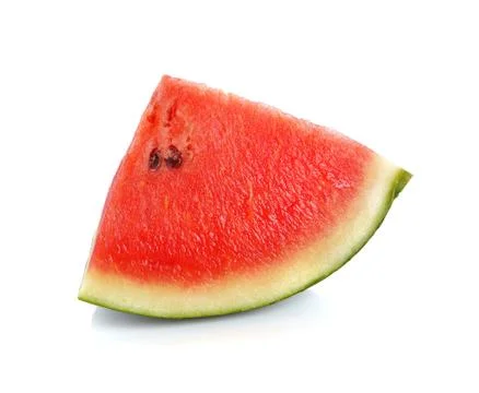 Watermelon on white background Stock Photos