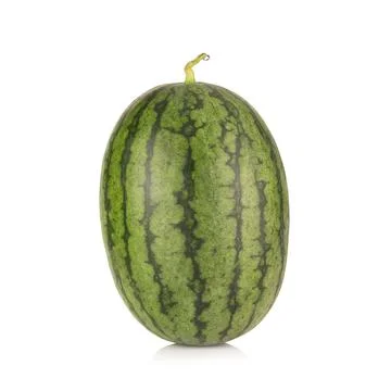 Watermelon on white background Stock Photos