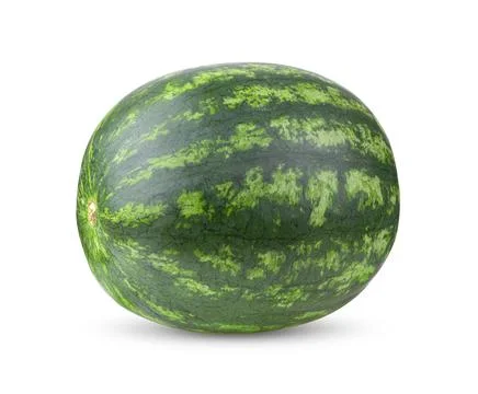 Watermelon on white background Stock Photos