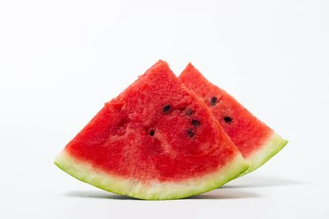 Watermelon on a white background. Stock Photos
