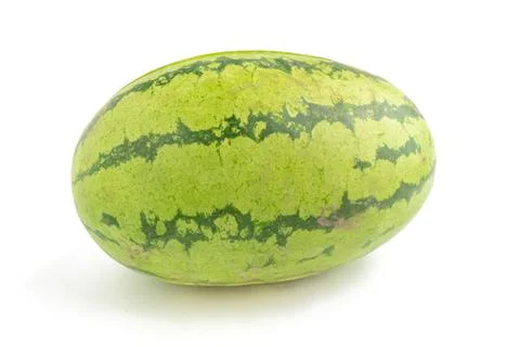 Watermelon on white background Stock Photos