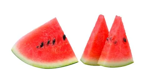 Watermelon on white background Foto stock