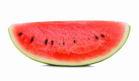 Watermelon on white background Stock Photos