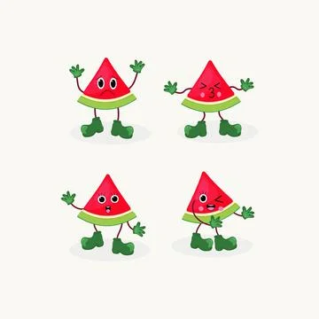 Watermelonhandleg Stock Illustration