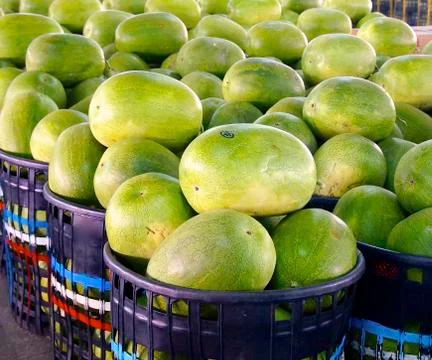 Watermelons closeup Stock Photos