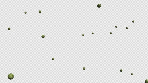 Watermelons exploding over alpha channel. Watermelons explosion Stock-Footage 239124960