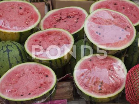 Watermelons Stock Photos